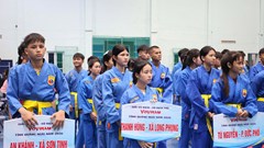 Gần 250 võ sinh tranh tài tại Giải Vô địch Vovinam Quảng Ngãi 2026