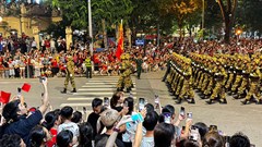 Video: Những hình ảnh diễu binh đầu tiên trong buổi hợp luyện