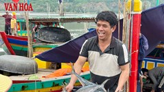 Ngư dân Hà Tĩnh trúng đậm hải sản trước bão số 5