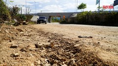 Nhiều tuyến đường công vụ chưa được hoàn trả sau thi công Cao tốc Bắc - Nam