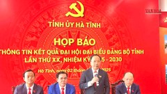 Đại hội Đảng bộ Hà Tĩnh khoá XX thành công tốt đẹp