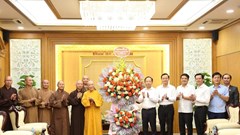  Các tổ chức tôn giáo chúc mừng thành công Đại hội Đảng bộ Hà Tĩnh