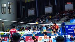 Hà Tĩnh thắng áp đảo trận khai mạc VCK Giải Bóng chuyền hạng A quốc gia