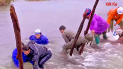 Vỡ đê bao hồ Moong Dự án mỏ sắt Thạch Khê