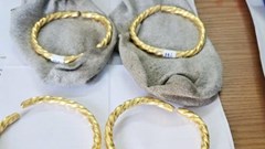 Vàng lậu bị bắt tại Cửa khẩu Cầu Treo