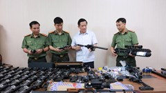 Công an Hà Tĩnh triệt phá đường dây chế tạo vũ khí quân dụng