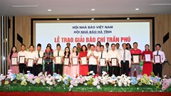 Báo Văn Hóa đoạt Giải C Giải Báo chí Trần Phú 