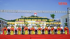 Rộn ràng ngày khai trường nơi vùng biên Hà Tĩnh