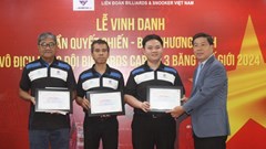 Quyết Chiến, Phương Vinh được vinh danh giải vô địch đồng đội thế giới 2024