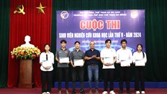 Thúc đẩy sinh viên sáng tạo, nghiên cứu khoa học