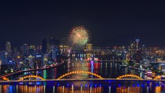 Những ấn tượng đầu tiên của Lễ hội Pháo hoa quốc tế Đà Nẵng 2024