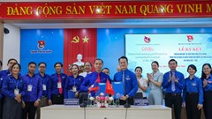 Đoàn thanh niên Đà Nẵng và thanh niên Salavan (Lào) ký kết hợp tác hữu nghị