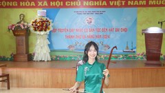 Đà Nẵng: Khai giảng lớp truyền dạy nhạc cụ dân tộc đệm hát Bài chòi 