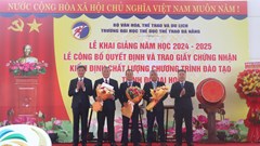 Trường Đại học Thể dục Thể thao Đà Nẵng khai giảng năm học 2024 - 2025