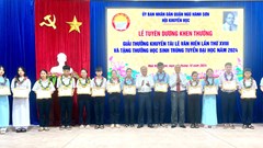 Đà Nẵng: Trao Giải thưởng khuyến tài Lê Văn Hiến cho 58 học sinh nghèo vượt khó