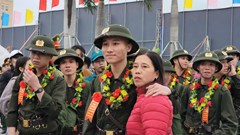 Hơn 1.400 thanh niên Đà Nẵng lên đường nhập ngũ