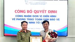 BQL  Bán đảo Sơn Trà và các bãi biển du lịch Đà Nẵng được công nhận là đơn vị điển hình về phong trào Toàn dân bảo vệ an ninh Tổ quốc