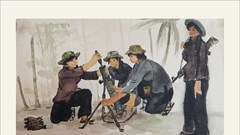 Triển lãm ký họa chủ đề “Ký ức chiến trường Khu V”
