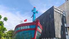 Bảo vệ chứng tích lịch sử tại Nhà trưng bày Hoàng Sa