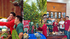 Mạng xã hội “dậy sóng” khi dàn KOL rủ nhau bắt trend thử thách Bia Saigon ngày Tết vừa qua