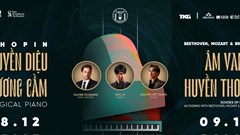 Hai nghệ sĩ dương cầm tài năng tái xuất trong hai đêm hoà nhạc đặc biệt tại Nhà hát Hồ Gươm