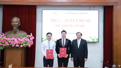 Bộ VHTTDL công bố, trao quyết định bổ nhiệm cán bộ