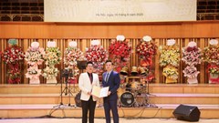 Lễ công bố và trao quyết định công nhận chức vụ Giám đốc Học viện Âm nhạc Quốc gia Việt Nam đối với TS. NSND Đỗ Quốc Hưng