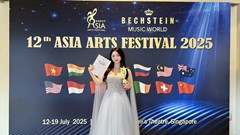 Nữ sinh 20 tuổi đoạt Cúp vàng “Liên hoan nghệ thuật châu Á 2025“