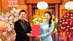 Tiến sĩ, NSƯT Tân Nhàn trở thành một trong ba PGS hiếm hoi của lĩnh vực thanh nhạc