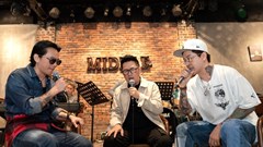 Tuấn Hưng không quên trêu chọc Bằng Kiều trong lúc tập luyện