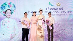 Hoa hậu Nguyễn Thị Mỹ Linh là Đại sứ lan tỏa bản sắc văn hóa Việt