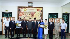 Nhà hát Ca Múa Nhạc Quốc gia Việt Nam nhận Cúp Vàng liên hoan nghệ thuật quốc tế