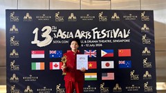 Huy chương Vàng “Asia Arts Festival 2026” và hành trình bền bỉ của Đặng Công Danh