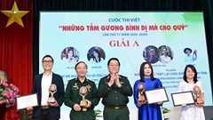 Lan tỏa những tấm gương bình dị mà cao quý, bồi đắp niềm tin trong xã hội