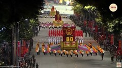 [Trực tiếp] Tổng hợp luyện diễu binh, diễu hành A80 lần thứ hai tại Hà Nội