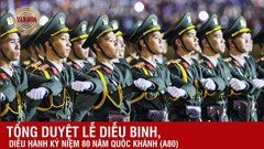 [Trực tiếp] Tổng duyệt lễ diễu binh, diễu hành kỷ niệm 80 năm Quốc khánh