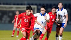 Đội tuyển nữ Việt Nam mất oan bàn thắng trong trận chung kết SEA Games 33