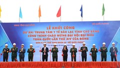 Cao Bằng: Khởi công Trung tâm Y tế Bảo Lạc quy mô 110 giường bệnh