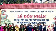 Bắc Ninh đón nhận danh hiệu Di sản văn hóa phi vật thể quốc gia Hội Lim