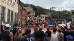 Mưa lớn khiến ít nhất 68 người thiệt mạng tại Brazil