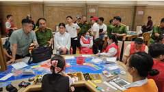 Triệt phá sòng bạc khủng núp bóng khu vui chơi, thu giữ hơn 301 tỉ đồng