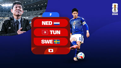 Lịch thi đấu của đội tuyển Nhật Bản tại World Cup 2026: “Samurai Xanh” tham vọng phá bỏ lời nguyền vòng 16 đội