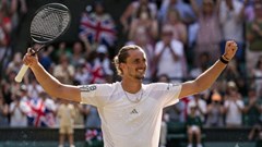 Alexander Zverev lần đầu vào bán kết Wimbledon 