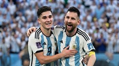 Julian Alvarez khẳng định Argentina sẵn sàng làm mọi thứ để Messi vô địch World Cup
