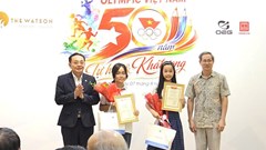 Hơn 2.500 tác phẩm tranh vẽ hưởng ứng 50 năm Phong trào Olympic Việt Nam