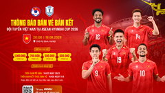 Mở bán vé trận bán kết ASEAN Cup 2026 của đội tuyển Việt Nam