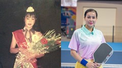 Từ vương miện Hoa hậu ảnh đến sân đấu pickleball 