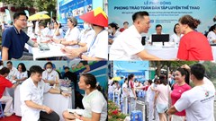 Kiểm tra sức khỏe, hướng dẫn phương pháp tập luyện: Điểm nhấn thiết thực tại Lễ phát động Phong trào toàn dân tập luyện thể thao