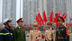 Hà Nội bảo đảm an ninh, an toàn giao thông phục vụ khai mạc Đại hội XIV của Đảng