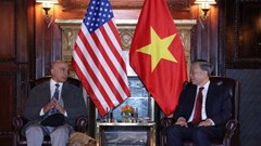 Tổng Bí thư, Chủ tịch nước Tô Lâm gặp Ban Lãnh đạo Đảng Cộng sản Hoa Kỳ
